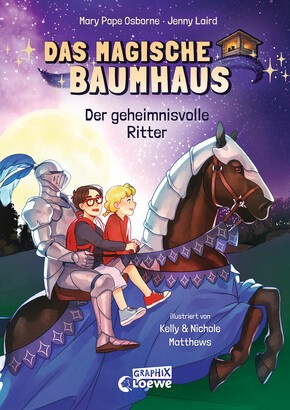 Mary Pope Osborne, Jenny Laird: Das magische Baumhaus (Comic-Buchreihe, Band 2) - Der geheimnisvolle