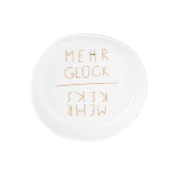 Weihnachtsschälchen "Mehr Keks, mehr Glück"