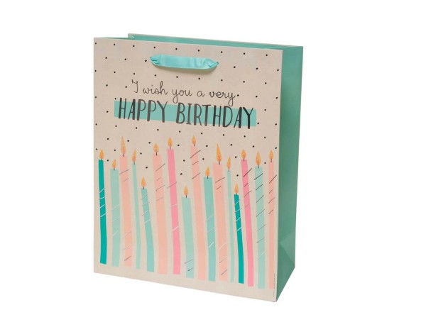 Geschenktüte - Large Kerzen
