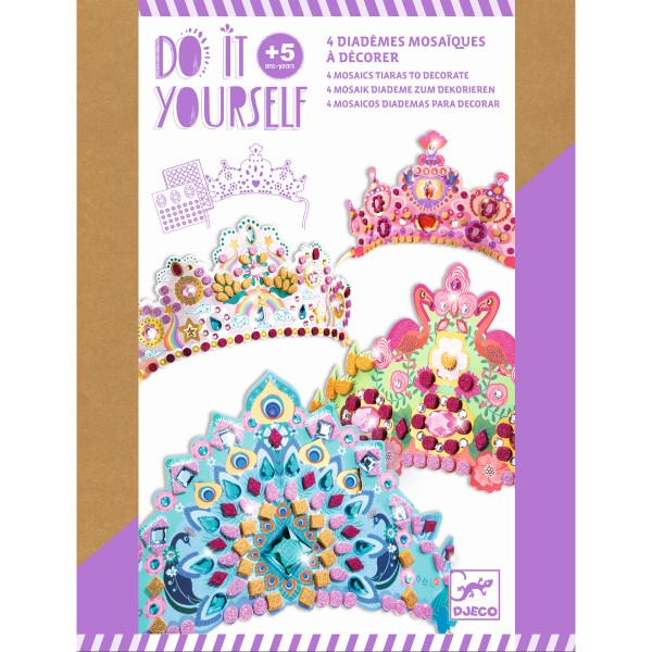 Do it yourself: Mosaik-Diademe Wie eine Prinzessin