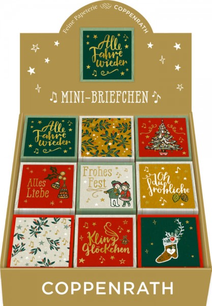 Mini-Briefchen: Wunderbare Weihnachtszeit