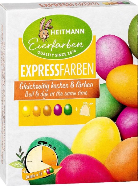 Ostereierfarben Expressfärberei