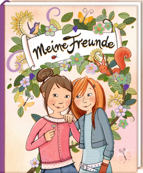 Freundebuch: Girls only - Meine Freunde