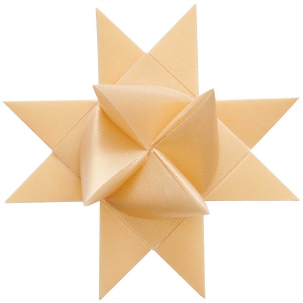 FRÖBELSTREIFEN TRANSPARENTPAPIER GOLD M+L 40 STÜCK PAPER POETRY