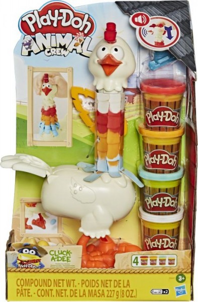 Play-Doh Verrücktes Huhn, Bauernhof-Spielset