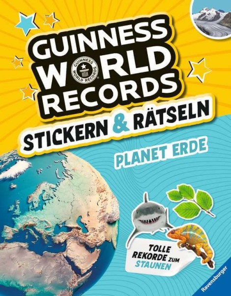 Guinness World Records Stickern und Rätseln: Planet Erde