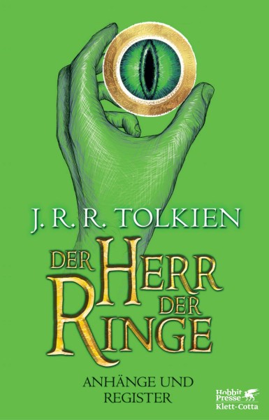 J. R. R. Tolkien; Der Herr der Ringe - Anhänge und Register (grüne Ausgabe)
