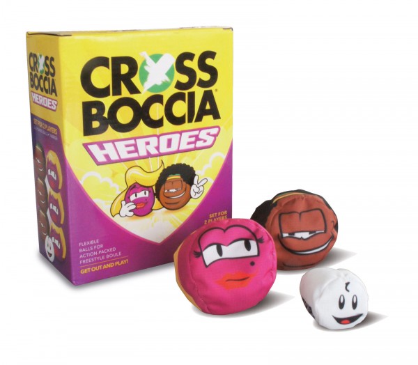 Crossboccia Double-Pack Heroes, Design "Blond+Muffin"