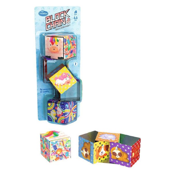 Block Chain, verschiedene Motive - Thinkfun