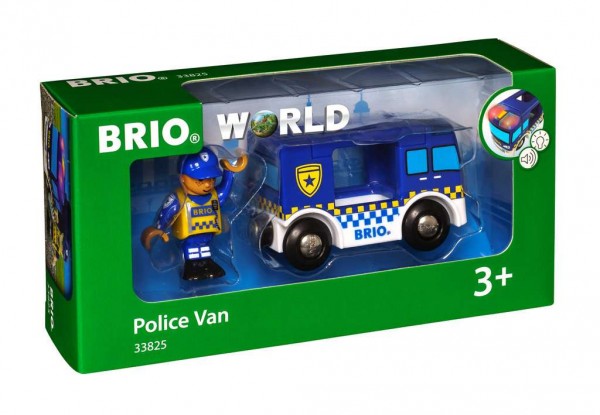 Polizeiwagen mit Licht