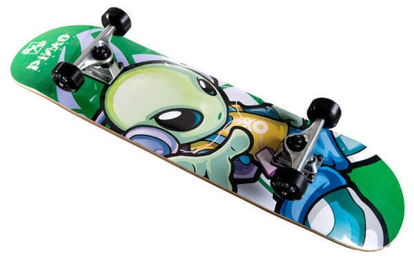 PiNAO Skateboard Nalu Design Alien