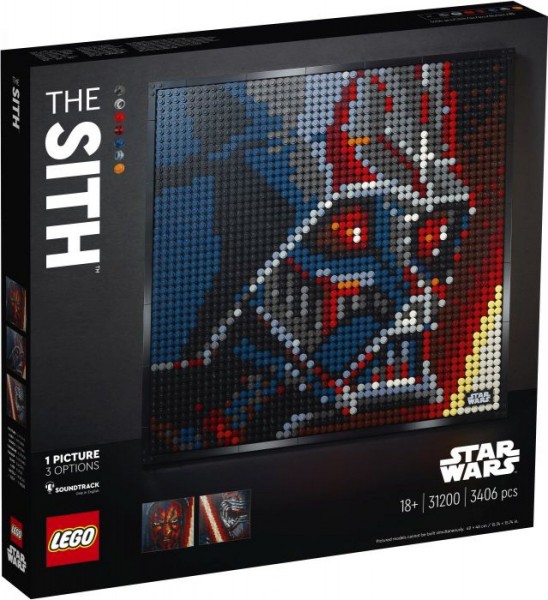 LEGO® ART 31200 Star Wars : Die Sith Kunstbild