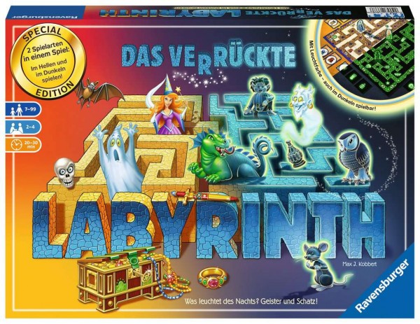 Das verrückte Labyrinth Glow in the Dark