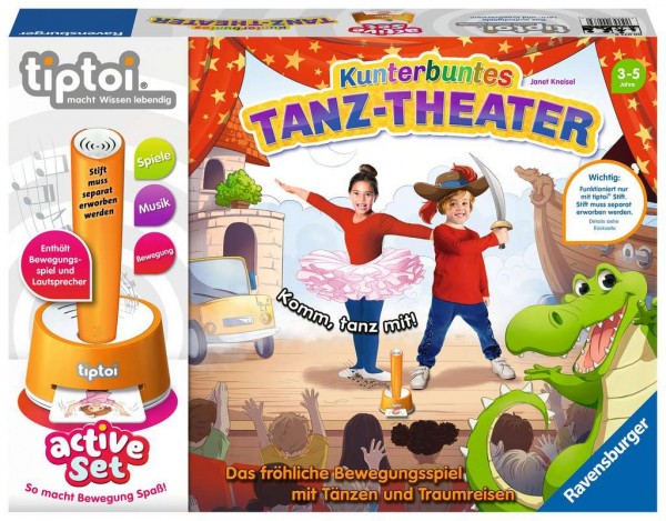 tiptoi® ACTIVE Set Kunterbuntes Tanz-Theater mit tiptoi Lautsprecher