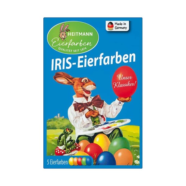 Ostereierfarbe Iris Heissfarben 5 Farben