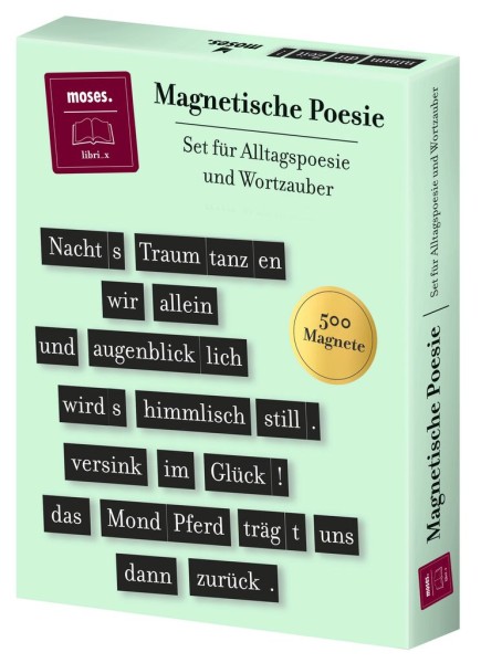 moses. libri_x Magnetische Poesie