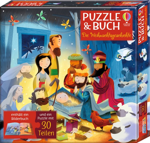 Sam Smith, Puzzle & Buch: Die Weihnachtsgeschichte