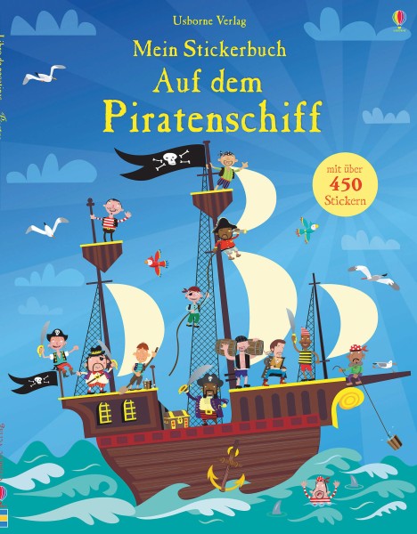 Mein Stickerbuch: Auf dem Piratenschiff