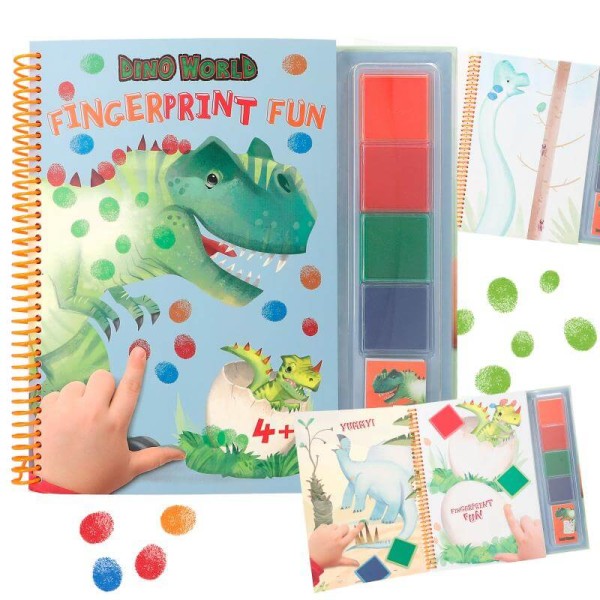 Dino World Fingerprint Fun