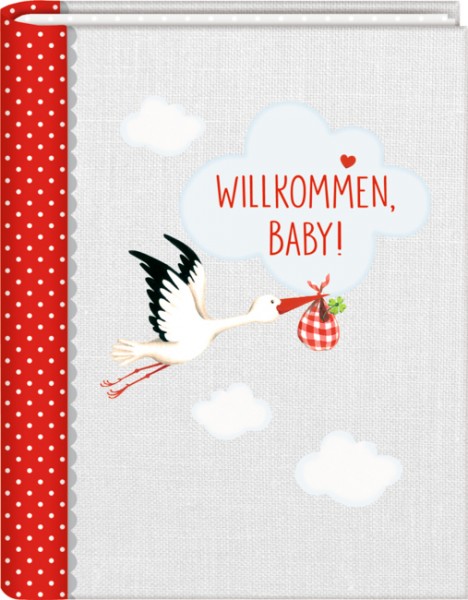 Kleines Foto-Einsteckalbum: Willkommen, Baby! BabyGlück