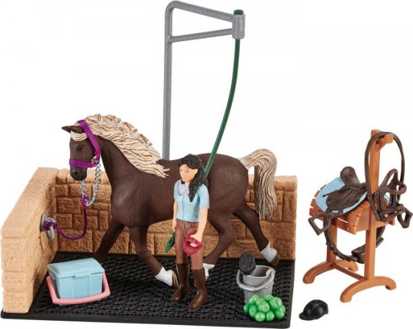Schleich Waschplatz mit Horse Club Emily & Luna 42438