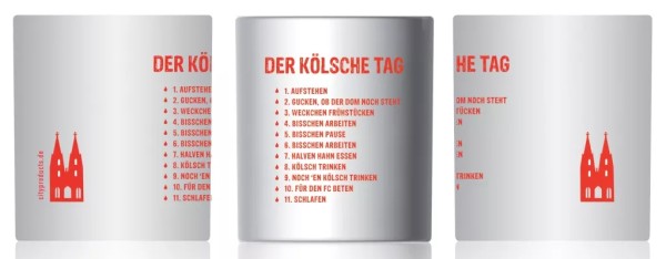 Kaffeebecher Der Kölsche Tag