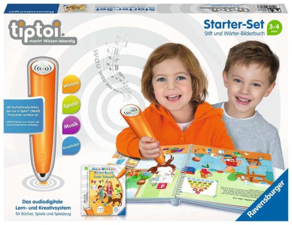 tiptoi® Starter-Set Stift und Mein Wörter-Bilderbuch: Unser Zuhause