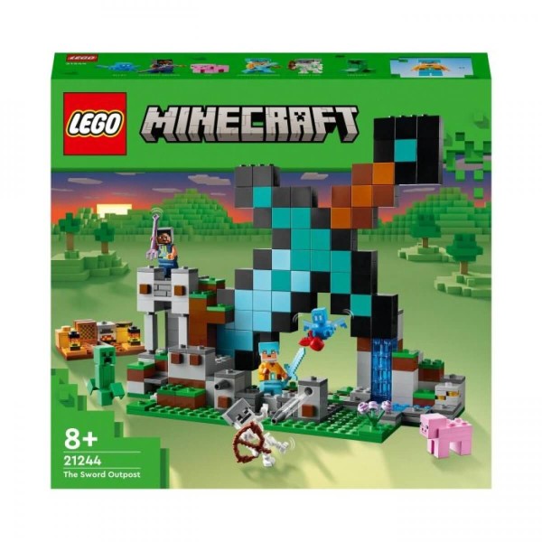 LEGO® Minecraft 21244 Der Schwert-Außenposten