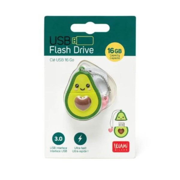 USB-Stick - 16 GB - USB Flash Drive Avocado