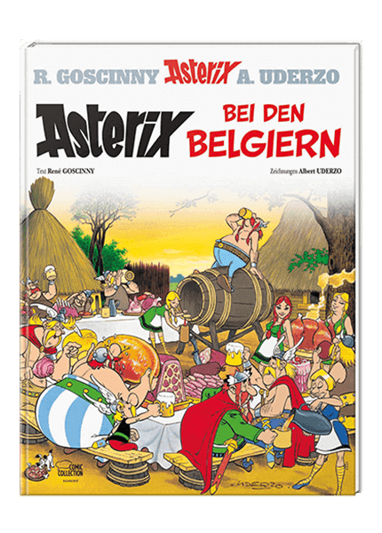 Asterix Nr. 24: Asterix bei den Belgiern (gebundene Ausgabe)