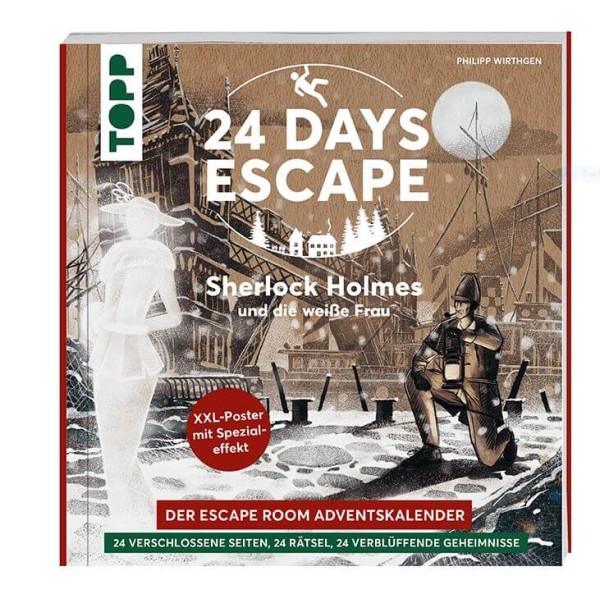 Der Escape Room Adventskalender: Sherlock Holmes und die Dame in weiß