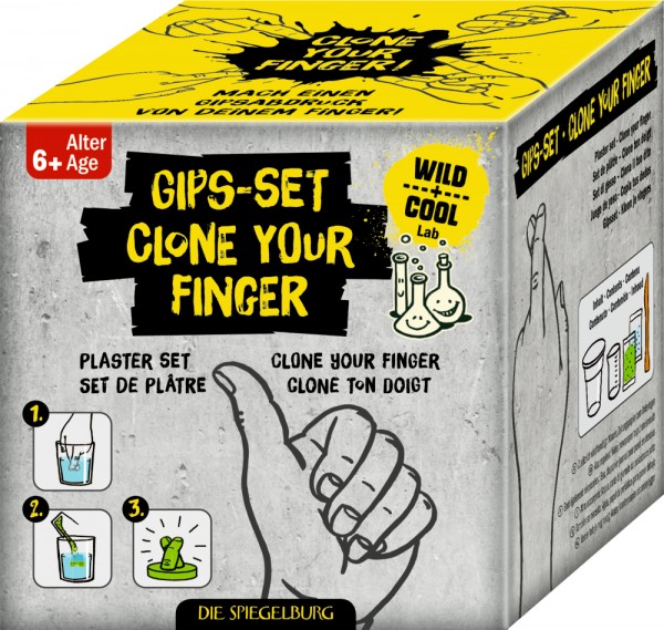 Gips-Set Clone your Finger - Wild+Cool Lab
