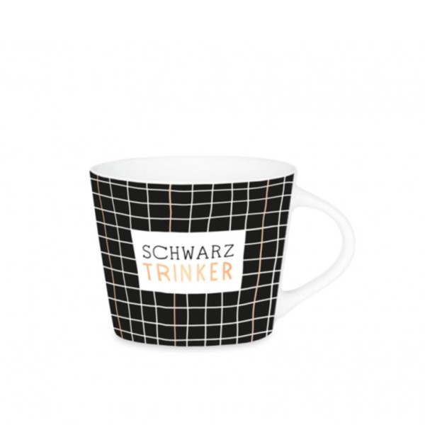 Espresso-Tasse Schreibkram Manufaktur - Schwarz Trinker