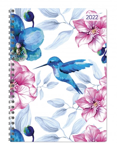 *Ladytimer Ringbuch Hummingbird 2022 A5