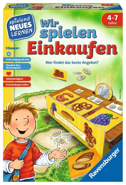 Wir spielen einkaufen