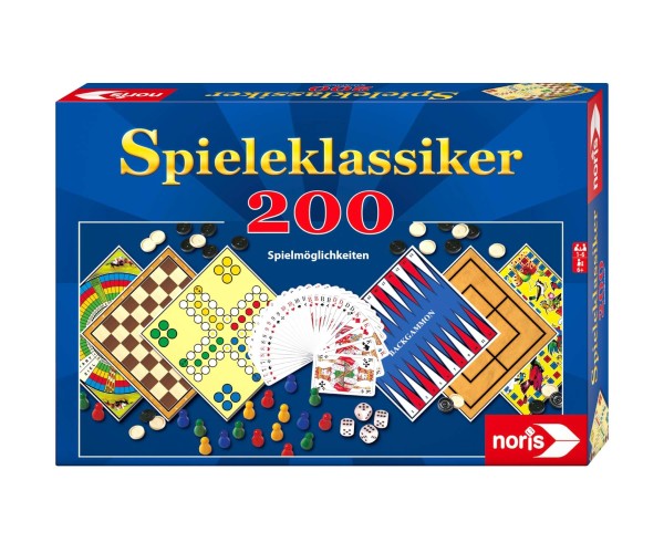 Spielesammlung Spieleklassiker - 200 Spielmöglichkeiten