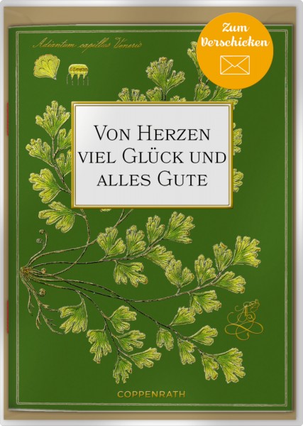 Schicke Grüße: V. Herzen viel Glück & alles Gute (Augustina)