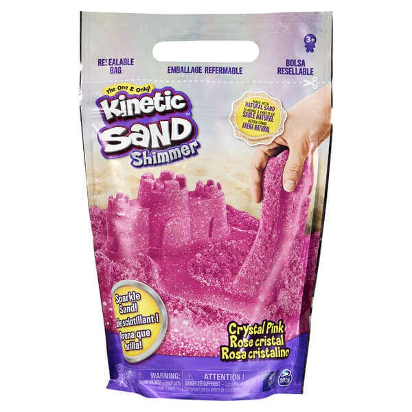 Kinetic Sand Glitzer Sand Crystal Pink