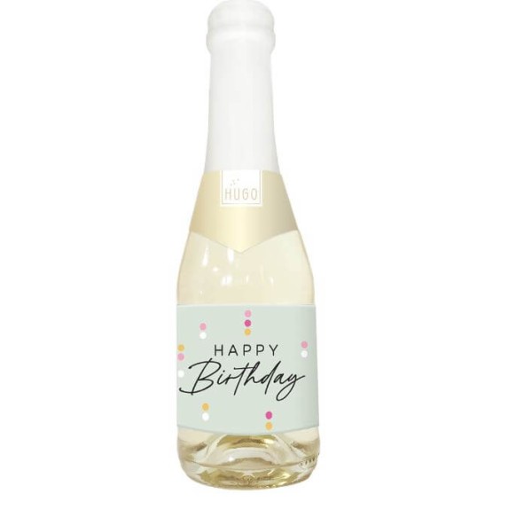 Hugo-Flasche 0,2l Happy Birthday