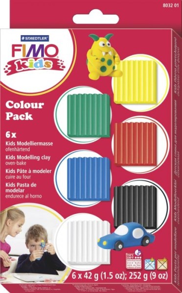 FIMO kids Colour Pack - basic 6x42g