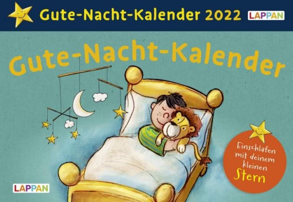 Gute-Nacht-Kalender 2022: Geschichten und Einschlafritualen
