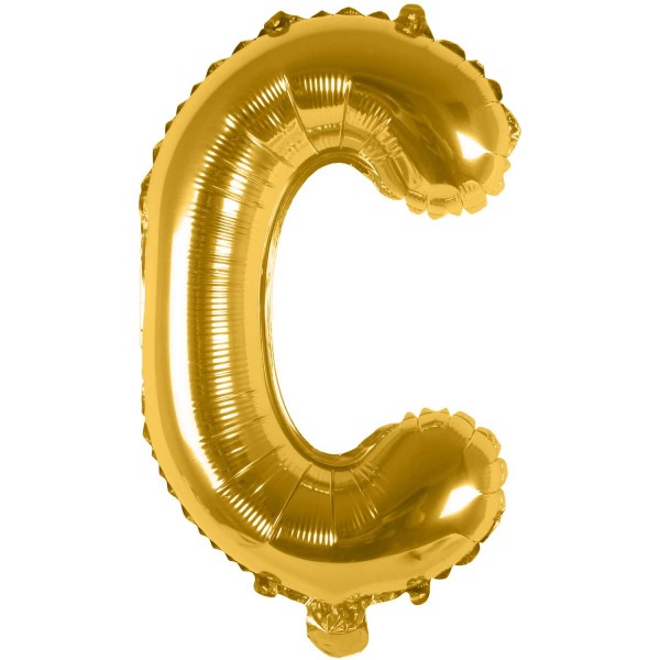 Folienballon C gold