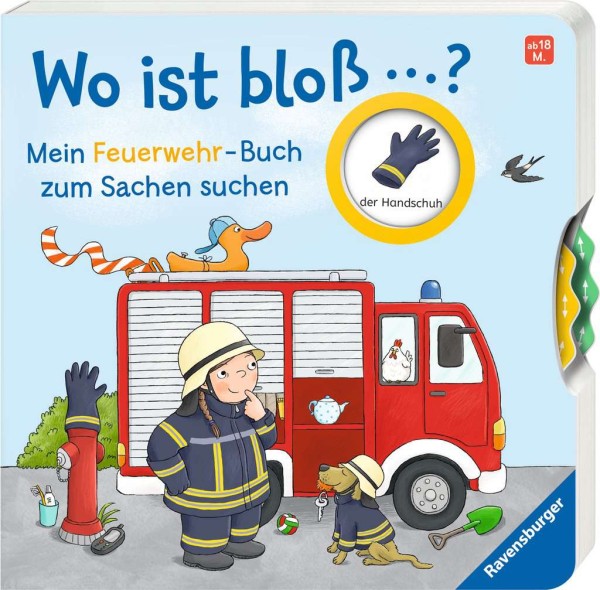 Wo ist bloß…? Mein Feuerwehr-Buch zum Sachen suchen