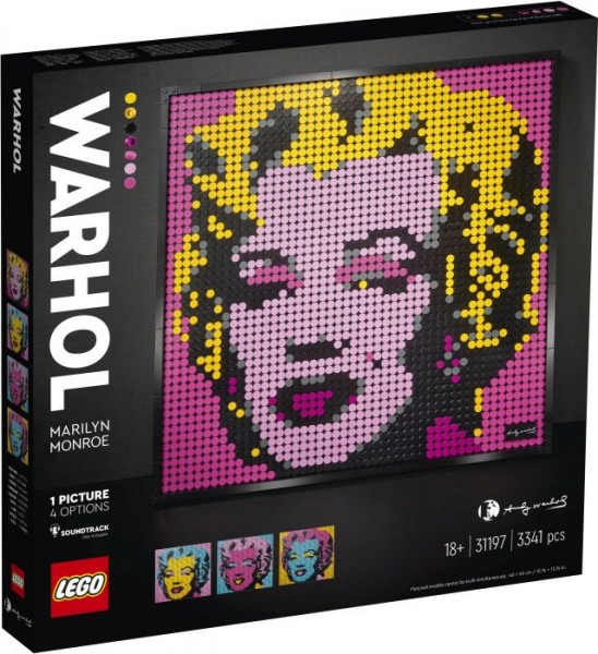 LEGO® ART 31197 Andy Warhols Marilyn Monroe