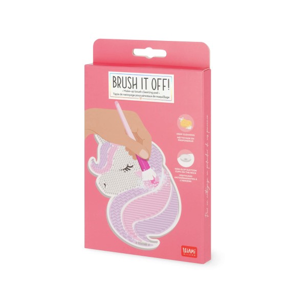 Make-up-Pinsel-Reinigungsmatte Einhorn