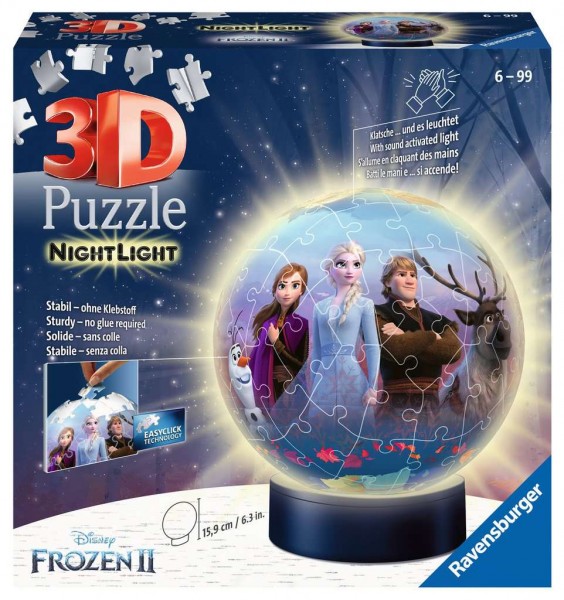 Nachtlicht - Frozen 2, 3D Puzzle