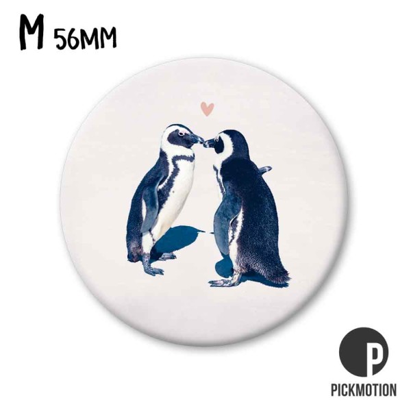 Magnet M penguin kiss