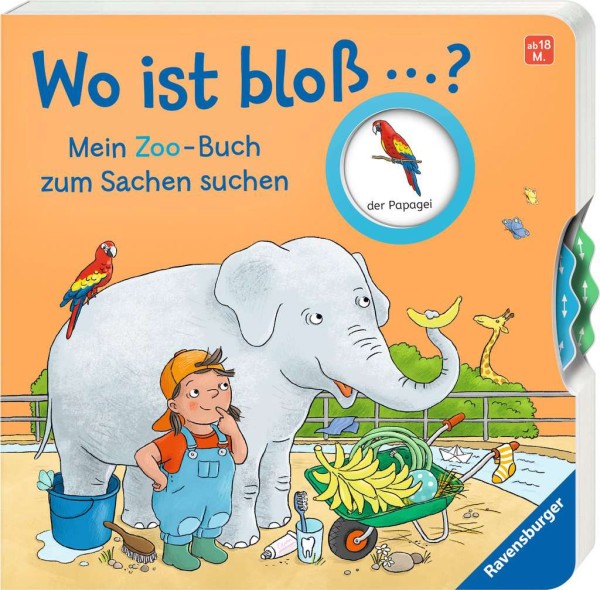 Wo ist bloß…? Mein Zoo-Buch zum Sachen suchen