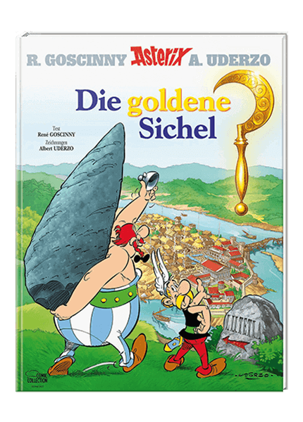 Asterix Nr. 5: Die goldene Sichel (gebundene Ausgabe)