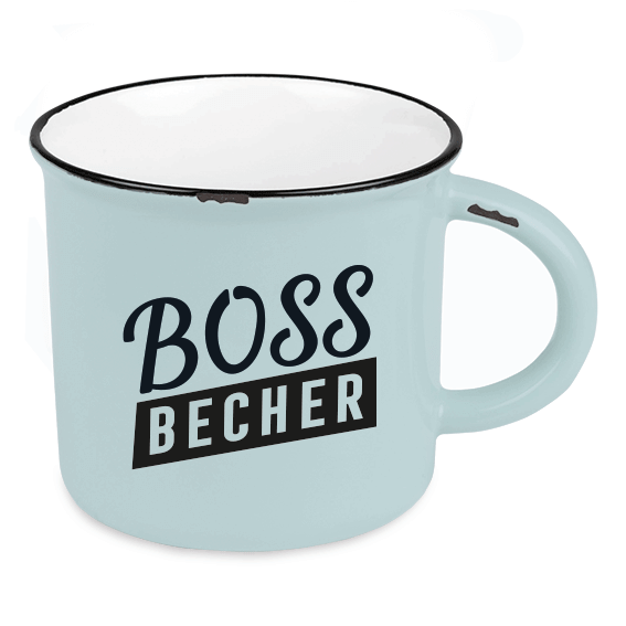 Becher Vintage Boss Becher